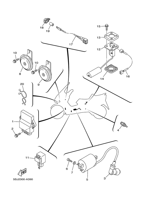 YH50 Электрика 2