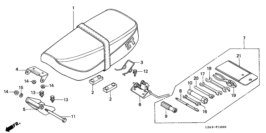 Seat/tool
