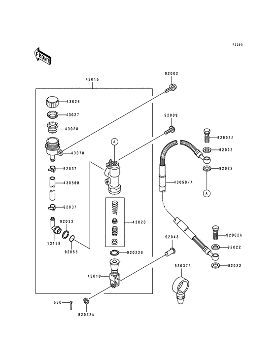  Задний тормозной цилиндр