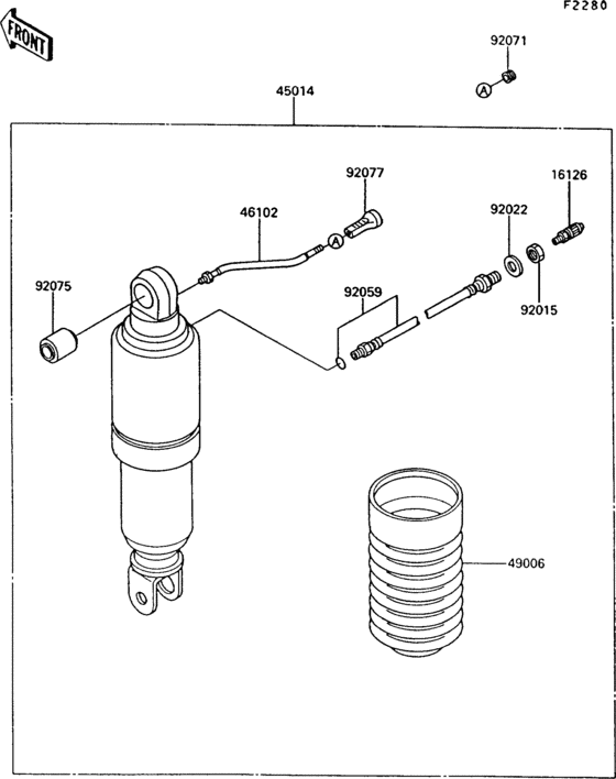 ZG1000 Амортизатор