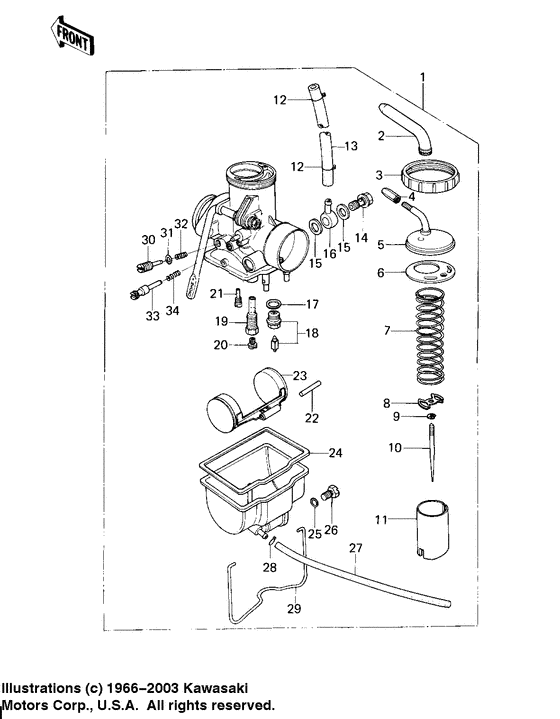 Carburetor assy