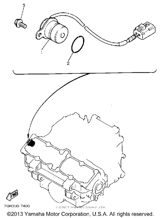 FZR1000EC Pick up coil governor