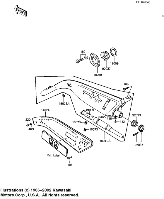 Muffler comp