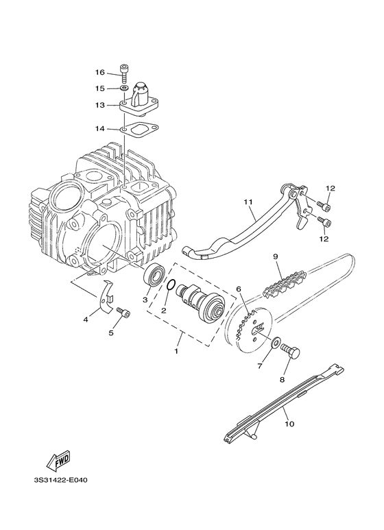 Camshaft & chain