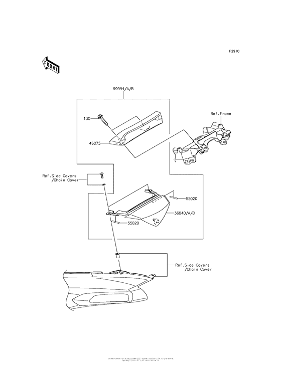 ZX1400 Accessory (Tail Grip)