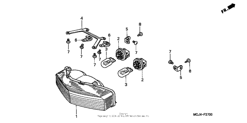 CBR900RR Taillight (1)