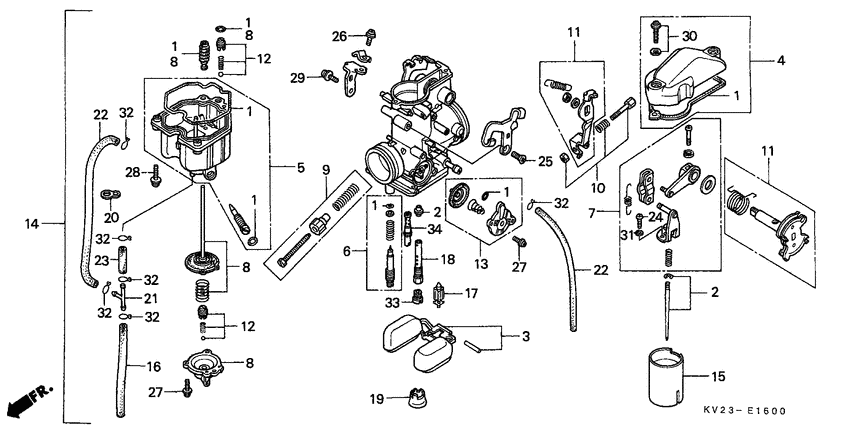 Carburetor assy