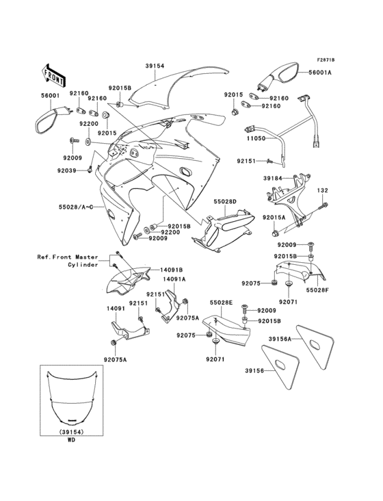 Cowling(zx600-j3)