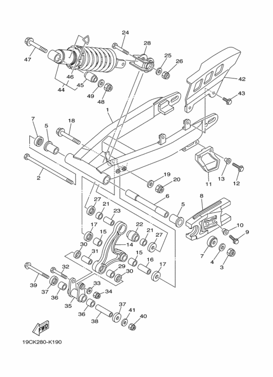 Rear arm & suspension