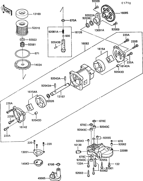 Oil pump(1/2)