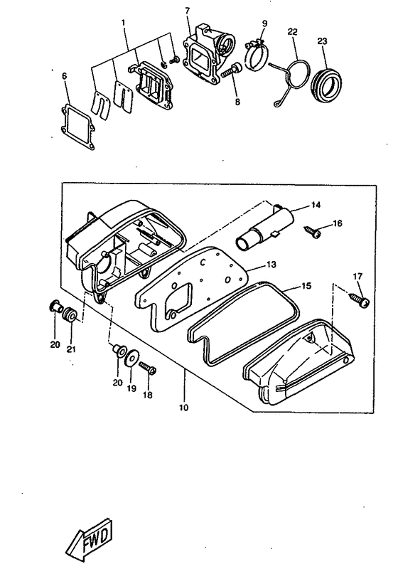 CW50 Впускная система