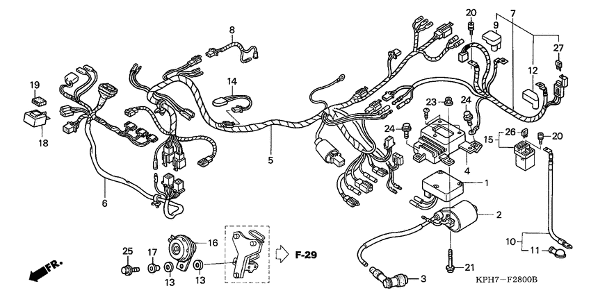 Harness wire