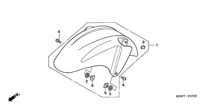  Переднее крыло