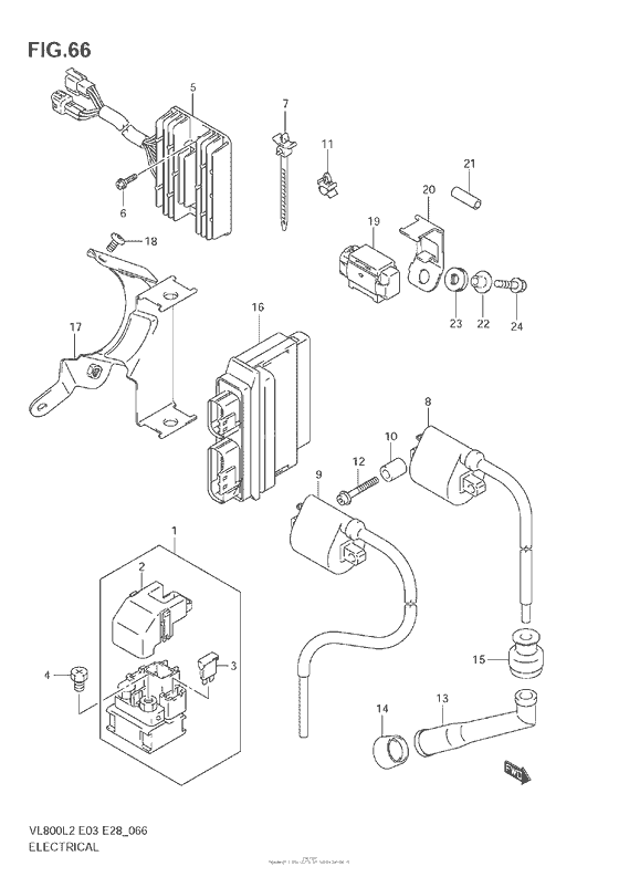 VZ800 Electrical (Vl800T  E03)