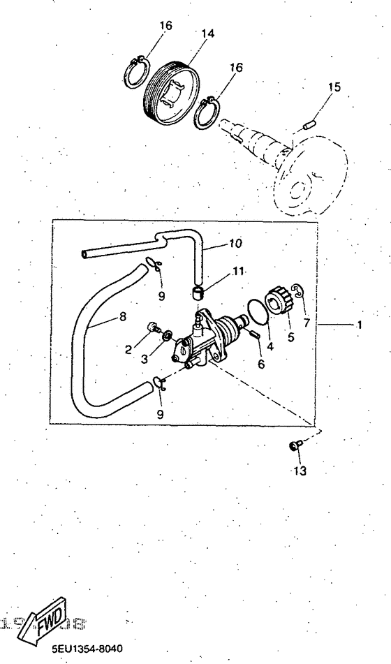 YH50 Масляный насос