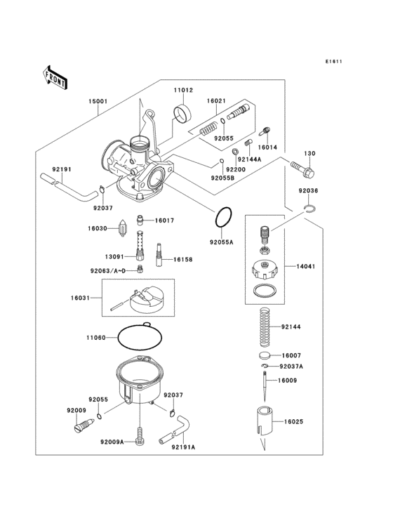 Carburetor(an110-d2)
