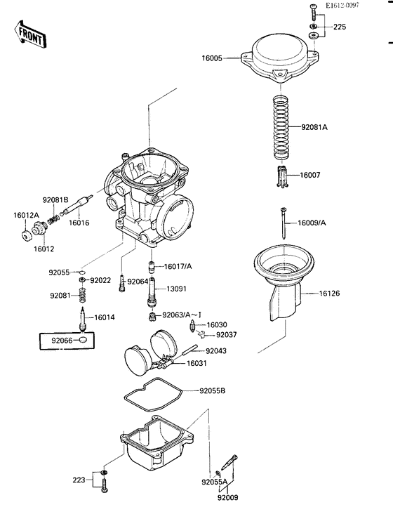 Caburetor parts