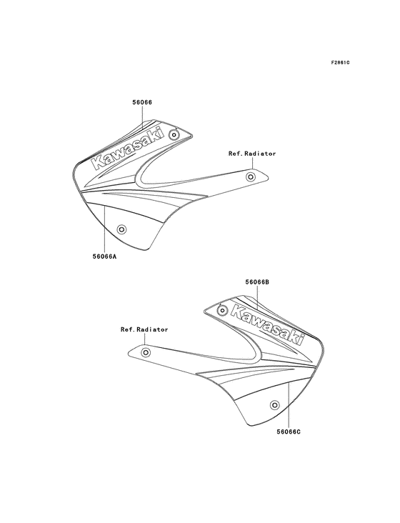 KX100 Наклейки