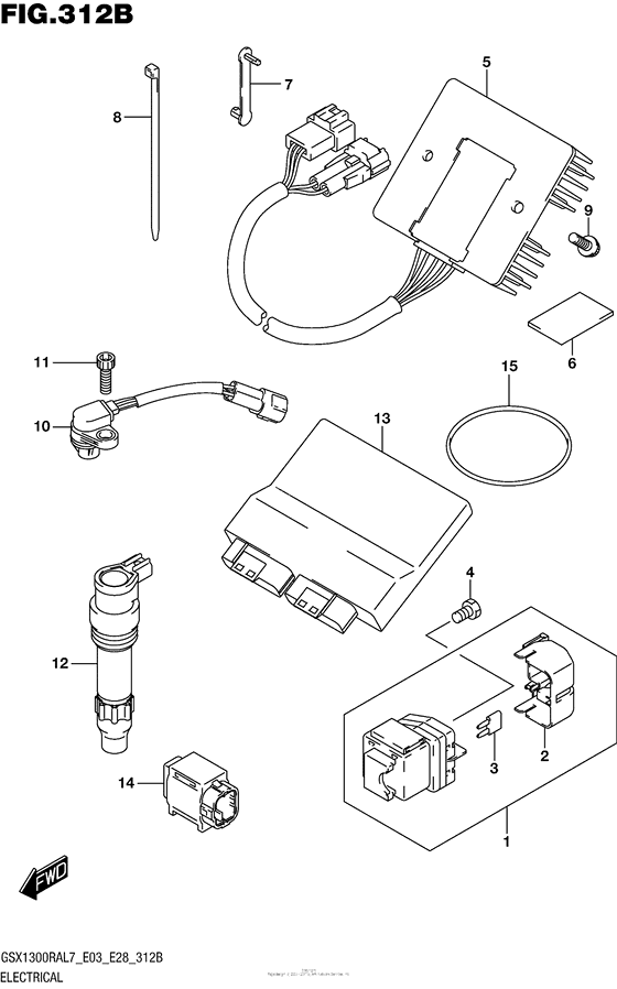 Electrical (Gsx1300Ral7 E28)
