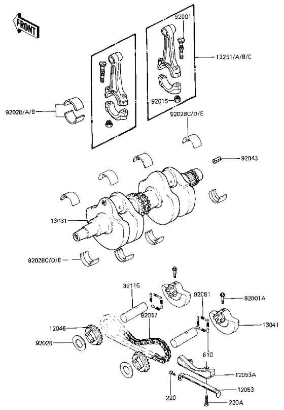 Crankshaft/balancer