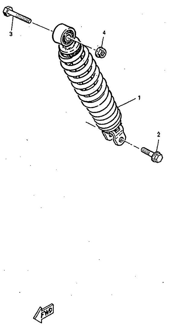 CW50RS Задняя подвеска