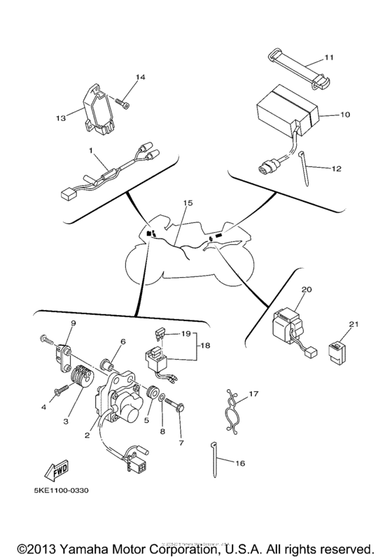 TZ250M Электрика