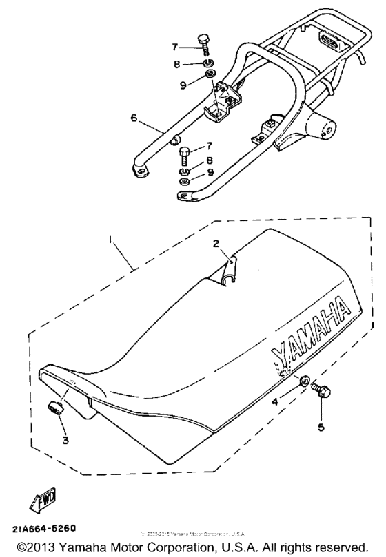 DT50LC Сиденье