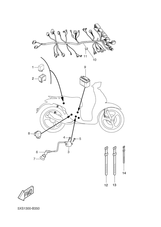 YH50 Электрика 2