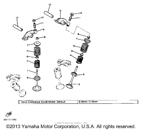 XV920J Клапана