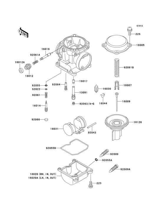 Carburetor parts(1/2)