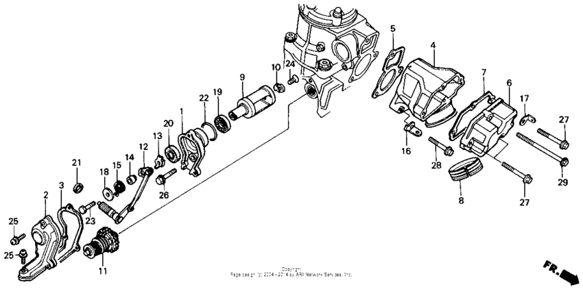 Exhaust manifold 87-89