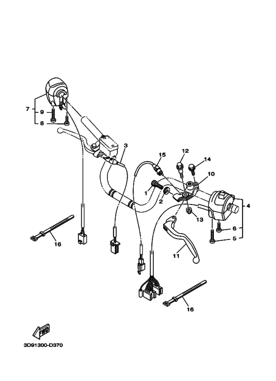 Handle switch & lever