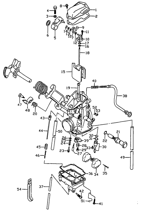 Carburetor assy