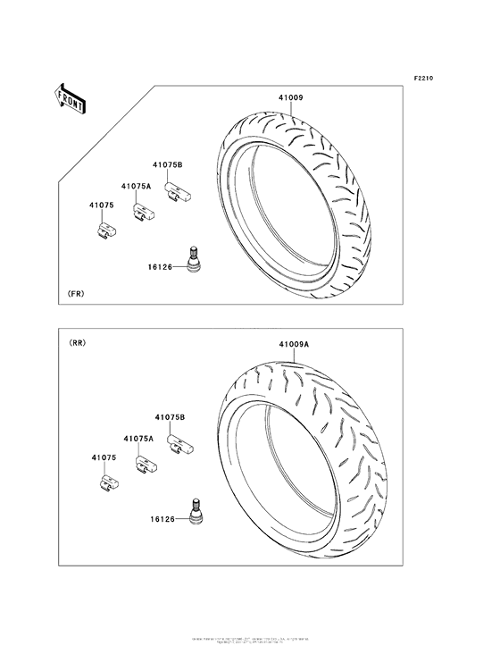 ZX1000 Покрышки
