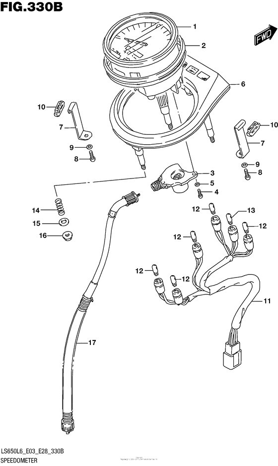 Speedometer (Ls650L6 E28)