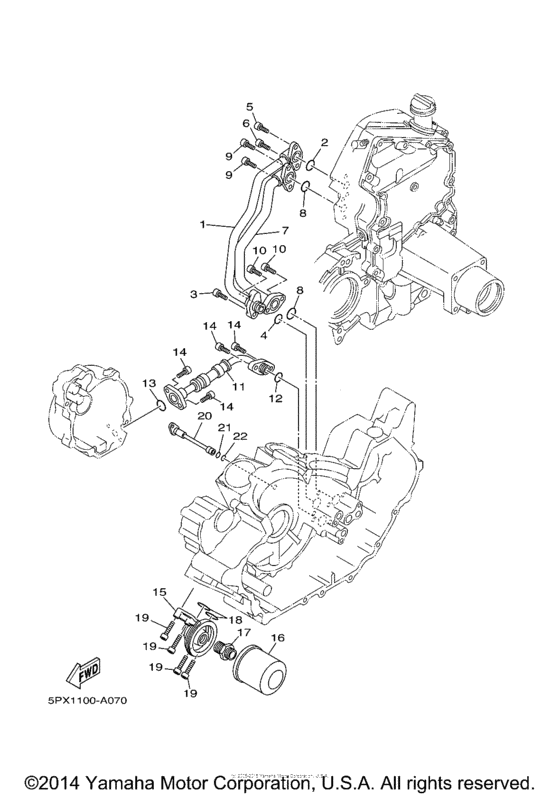 XV17PCPC Масляный фильтр