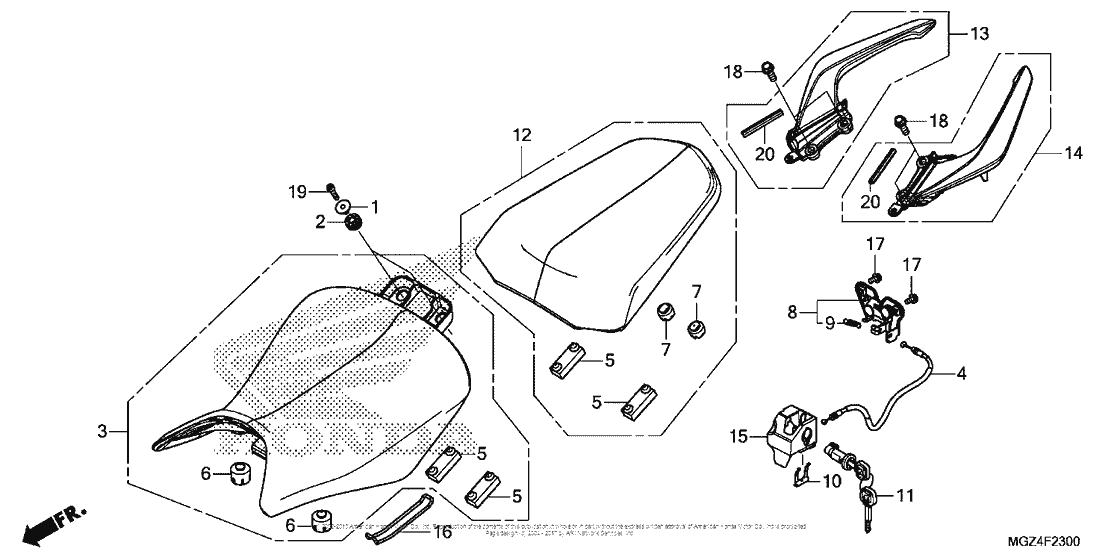 Seat + Rear Grip