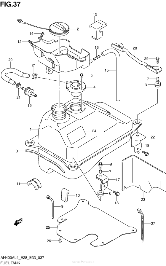 Fuel Tank (An400Zal4 E28)