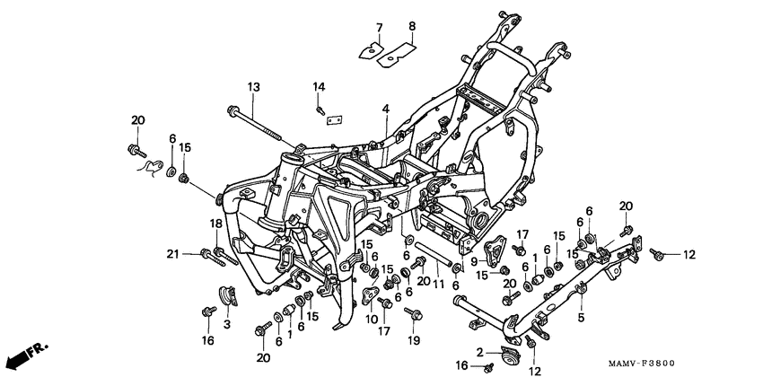 Frame body