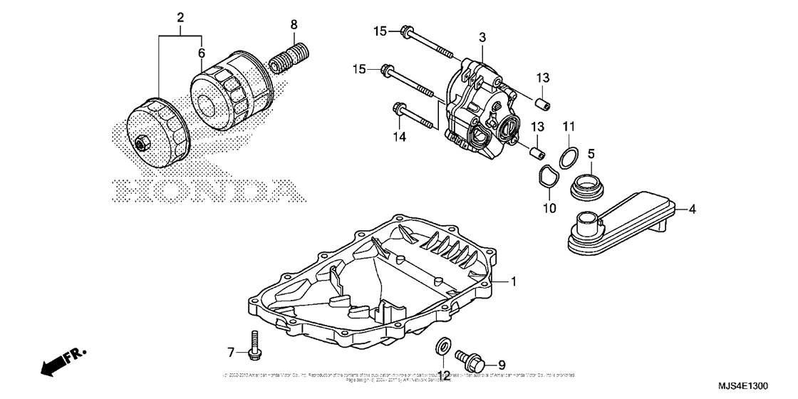 Oil Pan + Oil Pump