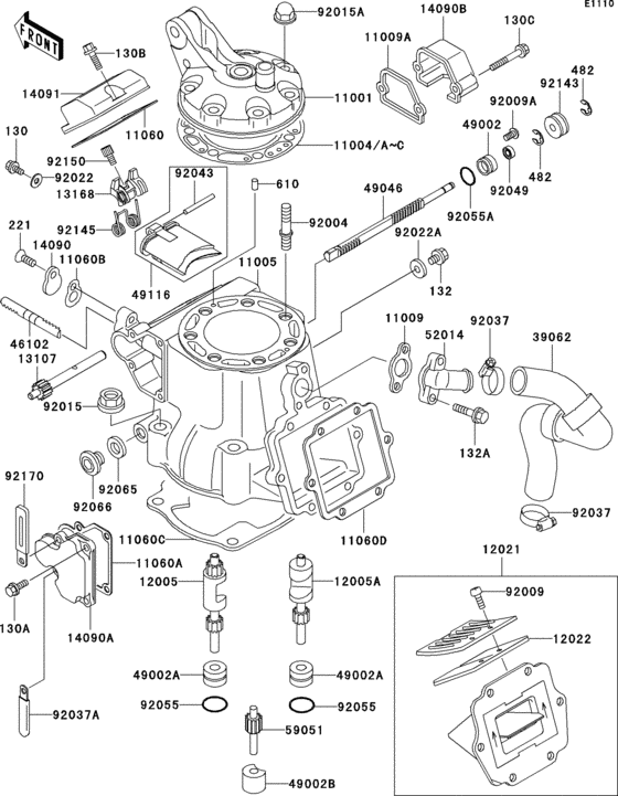 Cylinder head/cylinder(1/2)