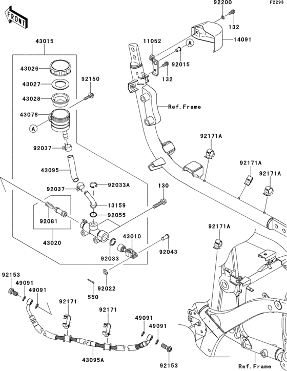  Задний торм цилиндр