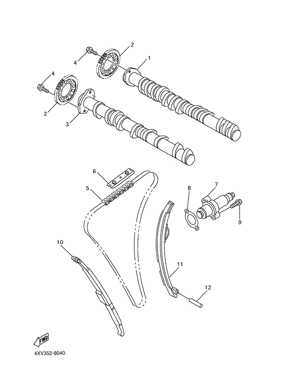 YZF-R1 Camshaft. chain