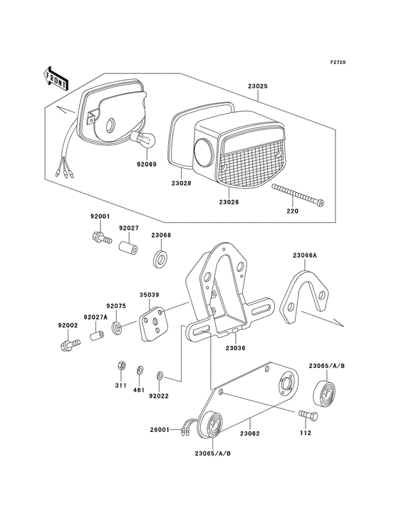Taillight unit ass`y