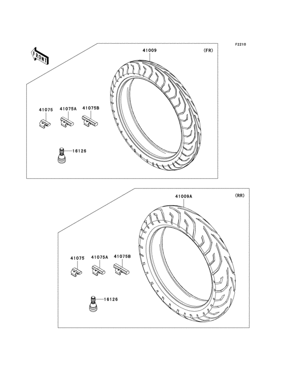 EX250 Покрышки