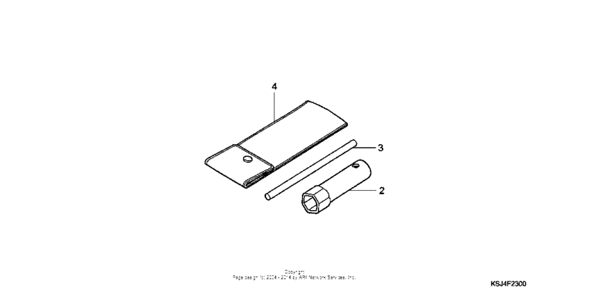 CRF100F Инструмент