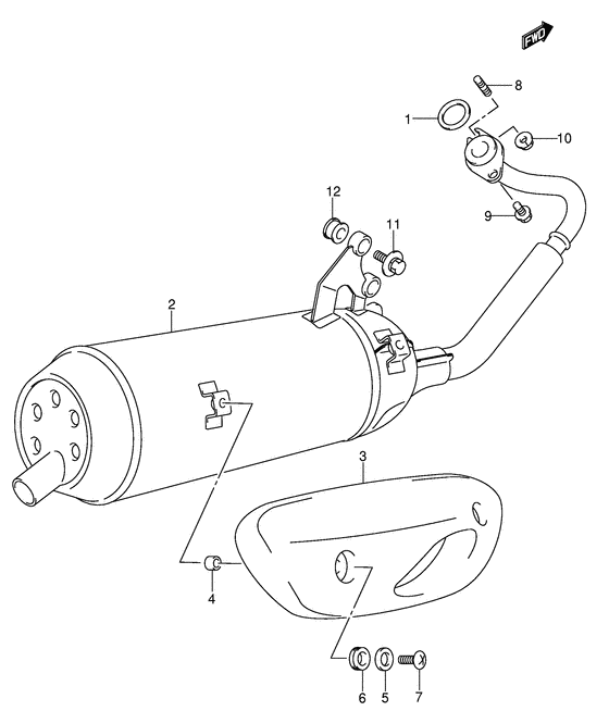 Muffler comp