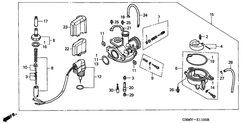 Carburetor assy