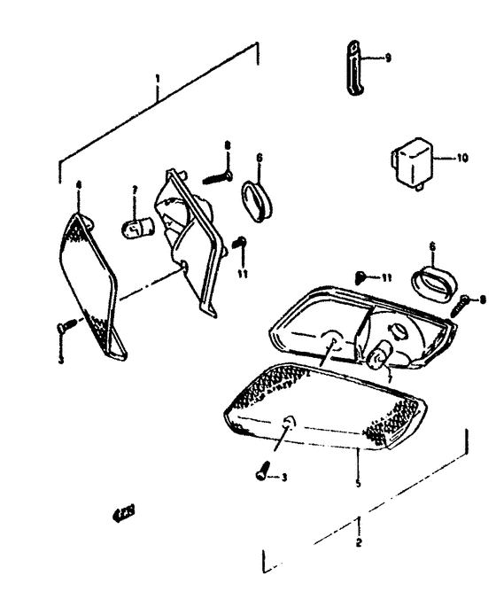 Front turn signal lamp