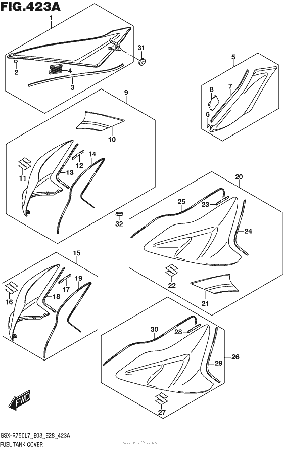 Fuel Tank Cover